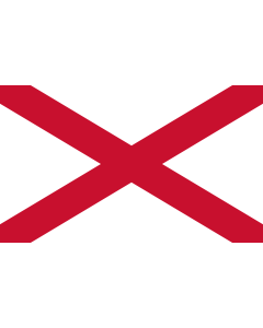 Fahne: St Patrick s saltire