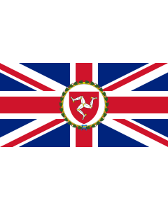 Fahne: Lieutenant Governor of the Isle of Man | This flag was originally uploaded as w en Image Flag of the Governor of the Isle of Man