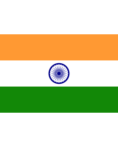 Fahne: Indien