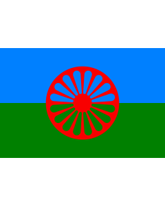 Fahne: Romani people | Romani people, made using these dimensions