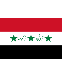 Fahne: Iraq 1991-2004