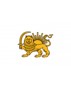 Fahne: Fath Ali Shah | Persian diplomatic flag introduced by Fath Ali Shah