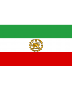 Fahne: Naval Ensign of Iran 1964-1979