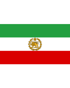 Fahne: Naval Ensign of Iran 1964-1979