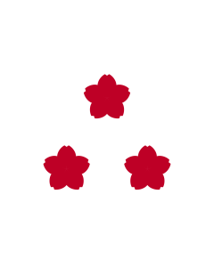 Fahne: Standard of Vice Admiral  JMSDF | Le Vice-amiral de la Force maritaime d autodéfense japonaise | Viceammiraglio della Forza di autodifesa marittima | 海将旗