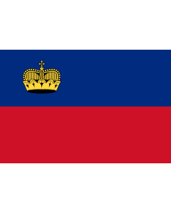 Fahne: Liechtenstein