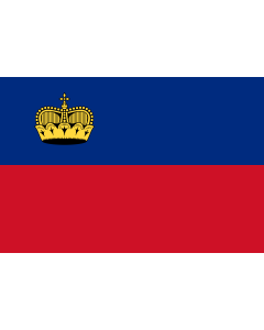 Fahne: Liechtenstein