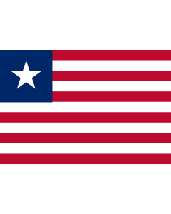 Fahne: Liberia