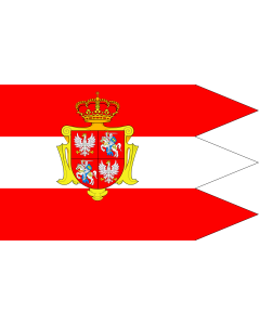 Fahne: Rzeczypospolitej Obojga Narodow ogolna | Royal banner  not a flag  of the Polish-Lithuanian Commonwealth  during the reign of the House of Vasa   1587-1668  but without any symbols of the House of Vasa and Polish-Swedish personal union | Chorągiew 