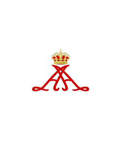 Fahne: Personal standard of Prince Alberto II of Monaco