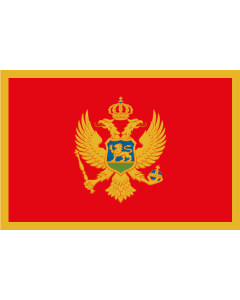 Fahne: Montenegro