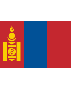 Fahne: Mongolei