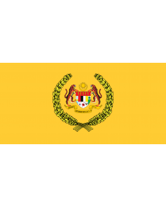 Fahne: Supreme Head of Malaysia | Yang di-Pertuan Agong / بنديرا يڠ د-ڤرتوان اݢوڠ