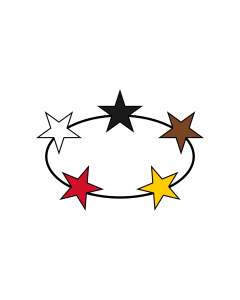 Fahne: Suriname  1959–1975 | Suriname | Guyane néerlandaise  1959–1975 | Suriname van 1959 tot 1975