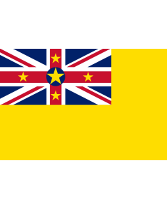 Fahne: Niue