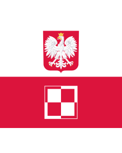 Fahne: Commander-in-Chief of the Polish Air Force | Polish Air Force Commander-in-Chief s flag | Dowódcy Sił Powietrznych RP