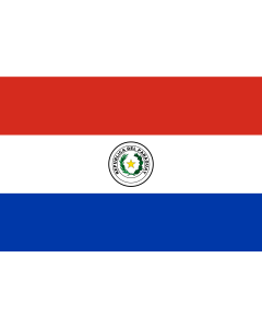 Fahne: Paraguay