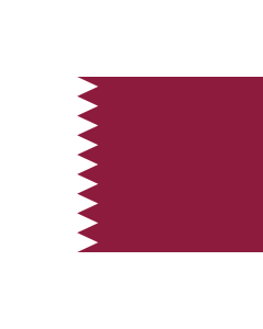 Fahne: Katar