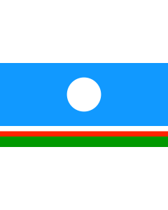 Fahne: Sakha (Yakutia)