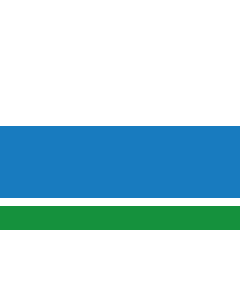 Fahne: Oblast Swerdlowsk