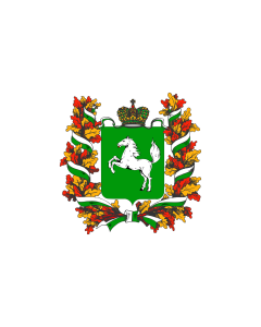 Fahne: Oblast Tomsk