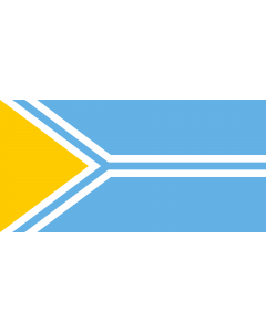 Fahne: Tuva  1992 | Флаг Республики Тува 1992-2002