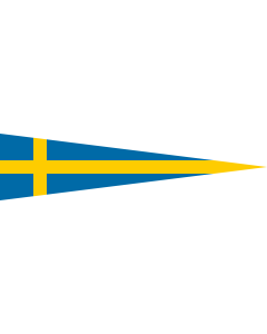 Fahne: Naval Rank Flag of Sweden - Divisionschef | Swedish naval rank flag for a Division Commander | Tecken för förbandschef Divisionschef