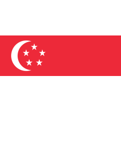 Fahne: Singapur