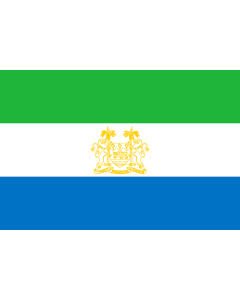 Fahne: Standard of Ambassadors of Sierra Leone | Standard of ambassadors of Sierra Leone