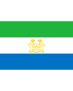 Fahne: Standard of Ambassadors of Sierra Leone | Standard of ambassadors of Sierra Leone