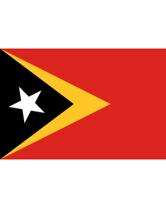 Fahne: Osttimor (Timor-Leste)