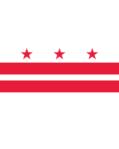 Fahne: Washington, D.C.