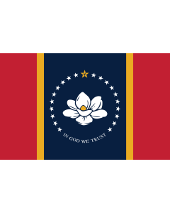 Fahne: Mississippi