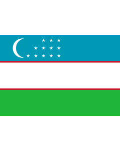 Fahne: Usbekistan
