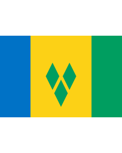 Fahne: St. Vincent und die Grenadinen
