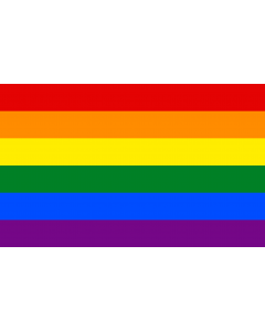 Fahne: Die Regenbogenfahne