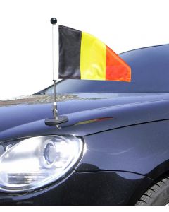  magnetisch haftender Autofahnen-Ständer Diplomat-1.30 Belgien