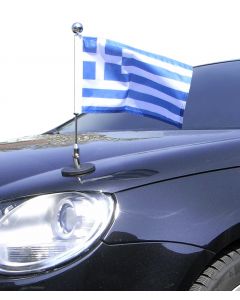  Magnetisch haftende Auto-Fahne Diplomat-1-Chrome Griechenland
