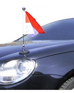  Magnetisch haftende Auto-Fahne Diplomat-1-Chrome Monaco