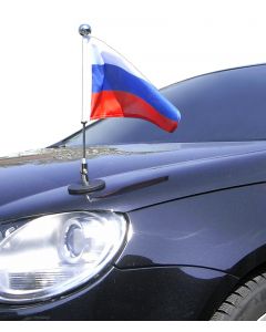  Magnetisch haftende Auto-Fahne Diplomat-1-Chrome Russland