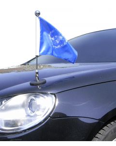  Magnetisch haftende Auto-Fahne Diplomat-1-Chrome Vereinte Nationen