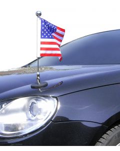  Magnetisch haftende Auto-Fahne Diplomat-1.30-Chrome USA