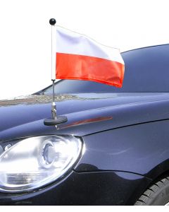  Magnetisch haftender Autofahnen-Ständer Diplomat-1.30 Polen